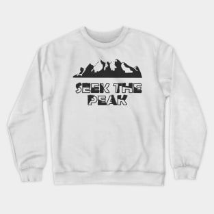 Climbing - Seek the peak Crewneck Sweatshirt